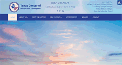 Desktop Screenshot of fortworthspine.com